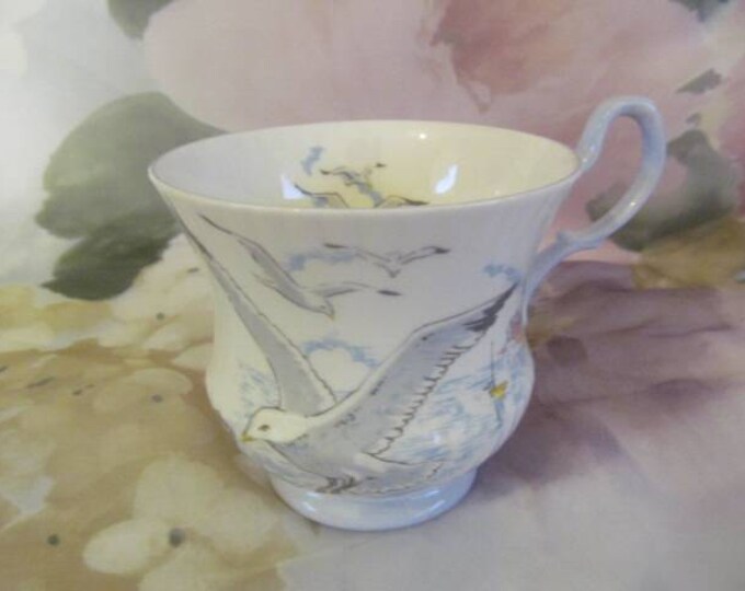 Queen's Fine Bone China Made in England Rosina Cup Seagull Etsy
