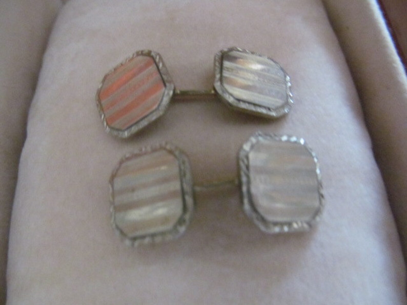 Vintage Art Deco Clark W G C Cufflinks Cuff Links Etsy