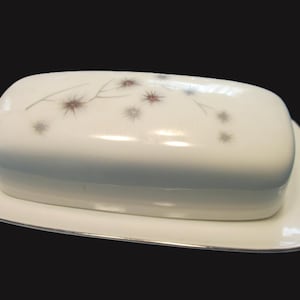 Vintage Creative Fine China Butter Dish Japan