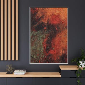 Multi-Color Framed Canvas Art | Abstract Wall Decor | Modern Home Decor, Colorful Artwork, Unique Gift, Art for Living Room, Gallery Wall