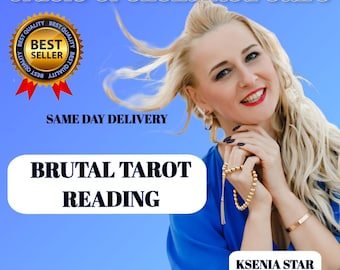 Brutal Tarot Reading, Truthful Insight, Soulmate Reading (PDF)