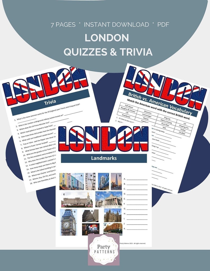 London Trivia Pack image 1