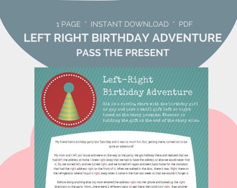 Pass the Parcel Game Forfeits Birthday Party Game Printable - Etsy