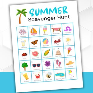 Summer Scavenger Hunt