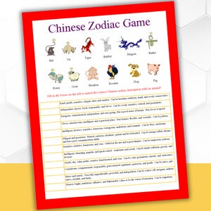 Chinese Zodiac Animals Game for Kids | Lunar New Year | Chinese New Year