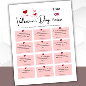 San Valentino Vero o Falso / Gioco di società