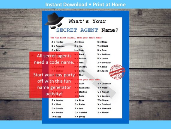 Famous Spy Agent Names Paassearch