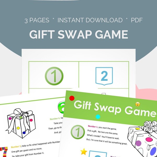 Gift Swap Party Game