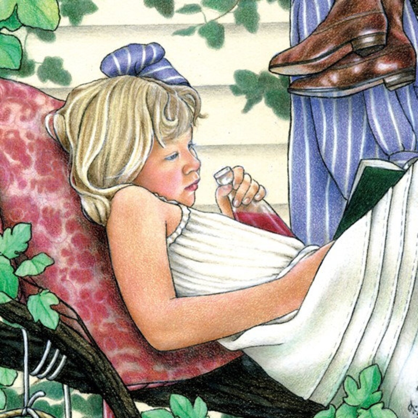 Book Worm 8x10 Print - Etsy