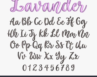 Stickschrift Schreibschrift Stickschrift Maschinenstickschrift Schriften Stickgarn Stickschrift Designs Stickschrift Monogramm Schrift ibx Pes Hus Jef Dst Vp3
