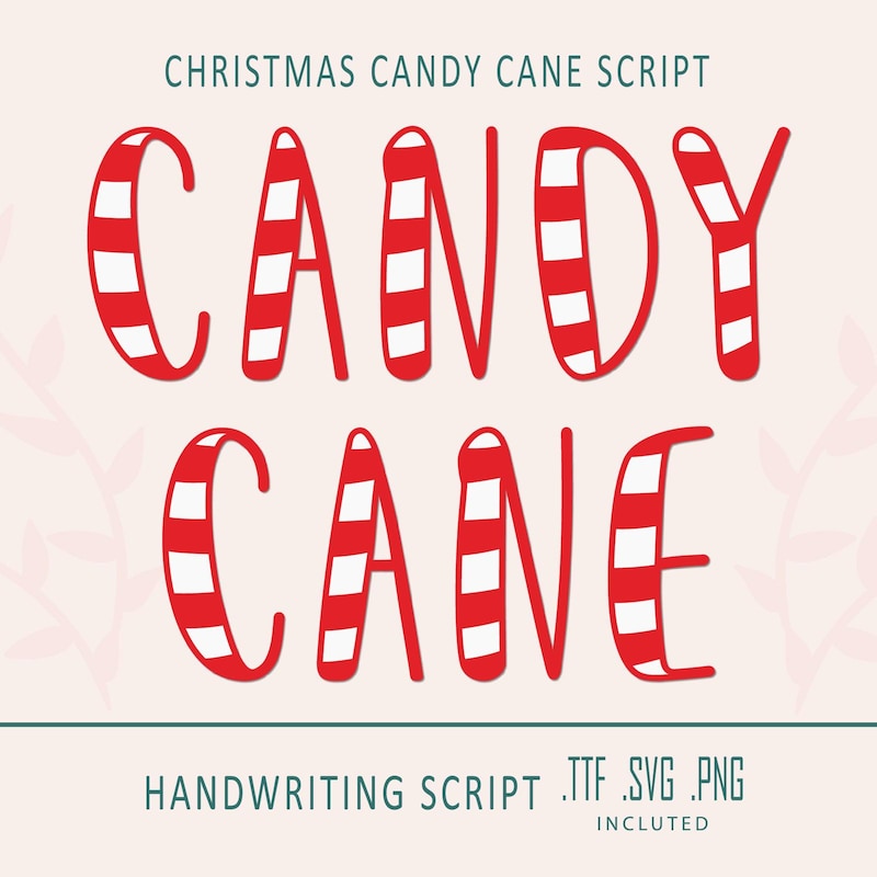 Candy Font - Etsy