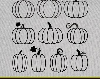 Halloween Pumpkin Svg Pumpkin Outline Svg Pumpkin Hallow Svg Pumpkin Silhouette Svg Pumpkin Svg Files For Cricut Pumpkin Simple Svg