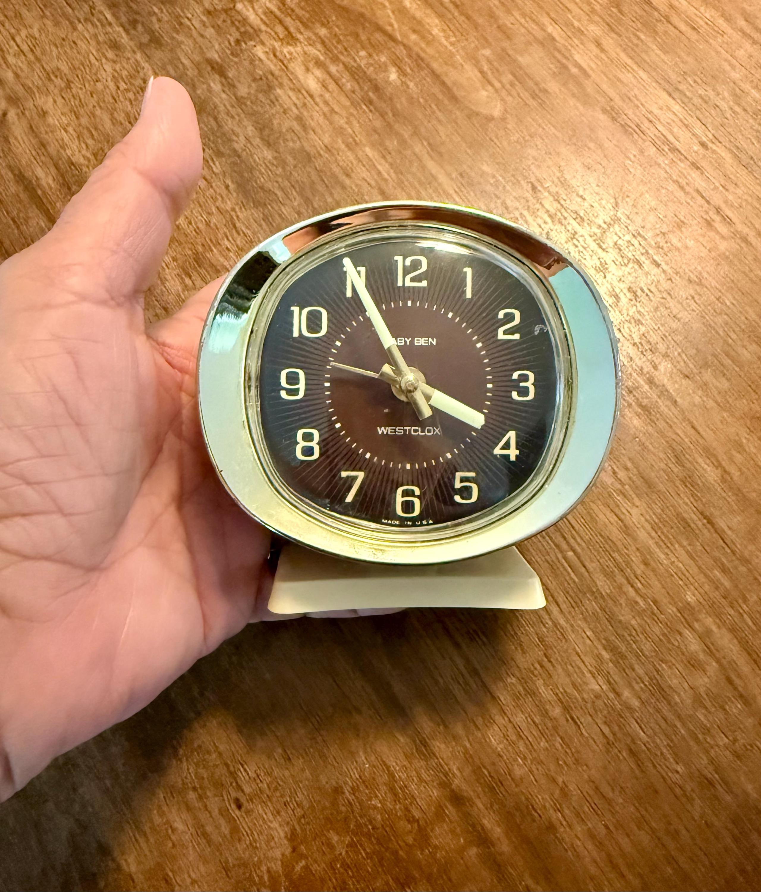 Westclox Vintage Alarm Clock - Etsy