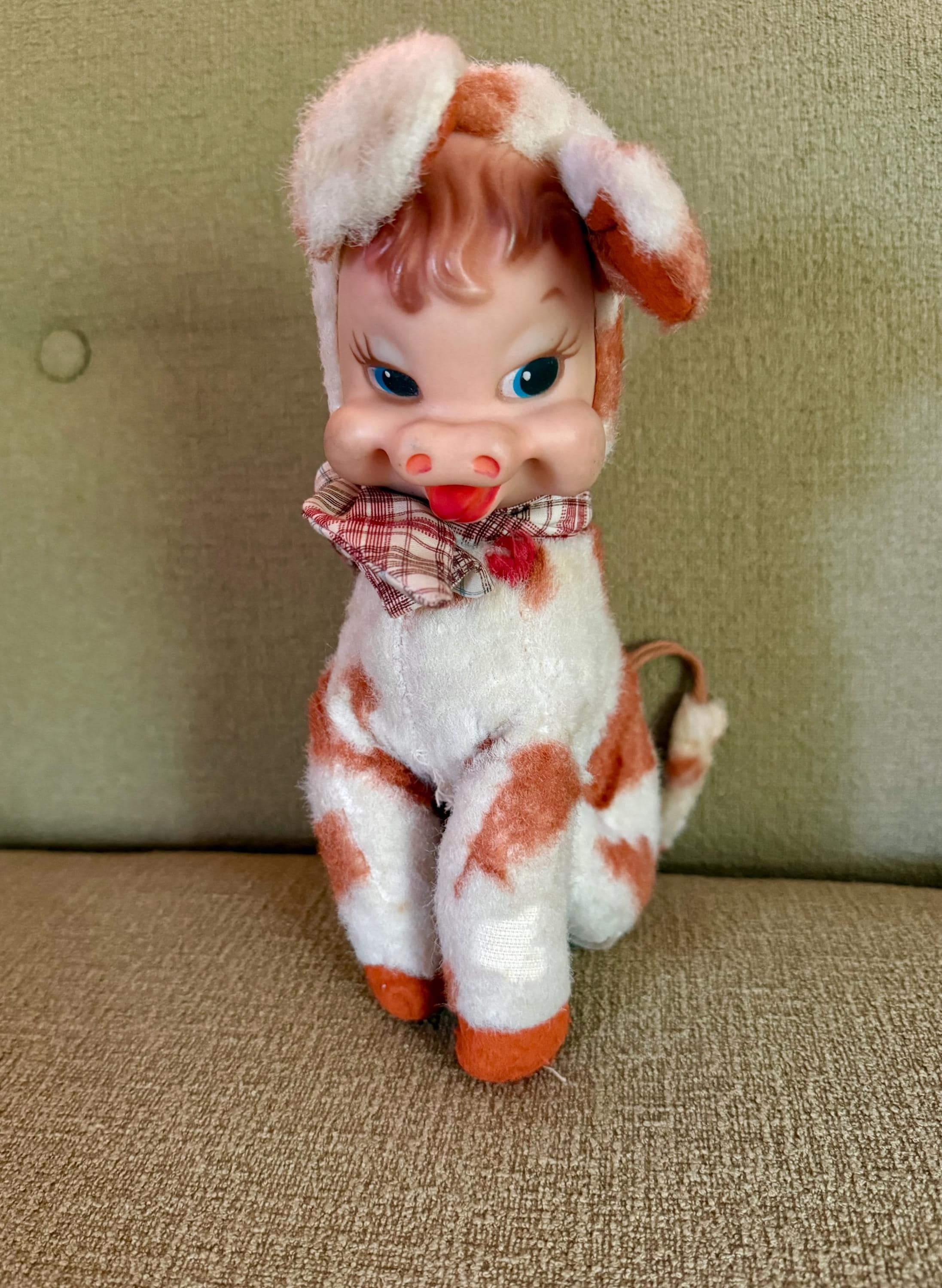 Rushton Rubber Face Cow - Etsy