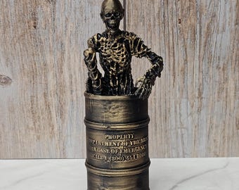 Tarman 3d Printed Statue Hand Painted 6 Inches Tall