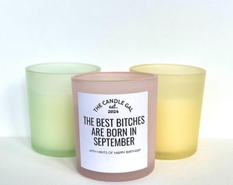 September Geburtstagskerze | Lustiges sarkastisches Geschenk