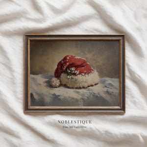 Vintage Santa Clause Hat Christmas Print (Digital Download) | 71