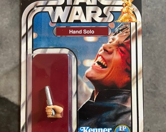 Hand Solo Luke Skywalker Severed Hand Empire Strikes Back Bootleg Figure Parody Star Wars