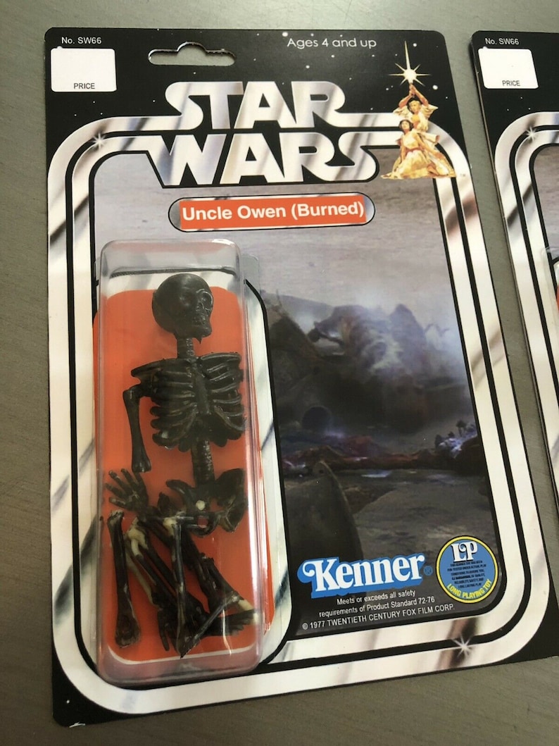 Uncle Owen And Aunt Beru Charred Action Figures : Aunt Beru Uncle Owen Action Figure - Action