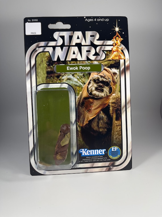 Ewok Poop Bootleg Figure Parody Star Wars Endor Return of the Jedi