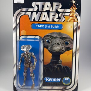 ETPO Phantom Menace 1st Build  Bootleg Figure Parody Star Wars Anakin Skywalker C-3PO ET Droid Alien Phone Home