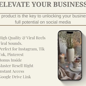 Elevate your business with our Aesthetic reels