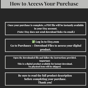 How to access your Purchase