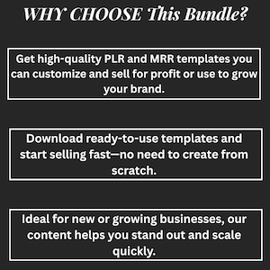 Why Choose This bundle