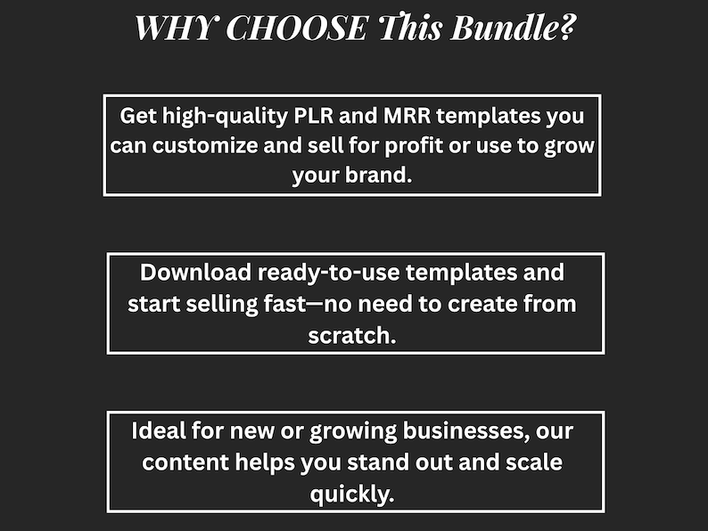 Why Choose This bundle