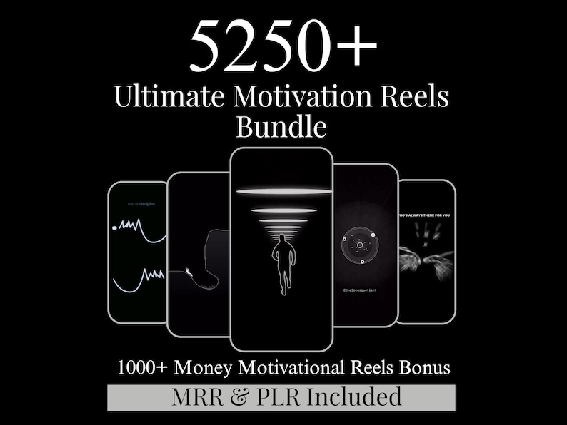 5250+ Motivational Reels Bundle