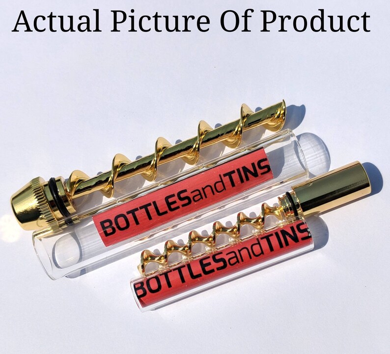 Custom Glass Blunt Twist Blunt Twisty Pipe Bottles and Tin Etsy