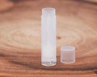 200 Clear LIP BALM Tubes New Empty Transparent - Make Your Own Chapstick lip balm
