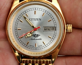 Original Vintage CITIZEN 21 Jewels Automatic Day-date Japan Made