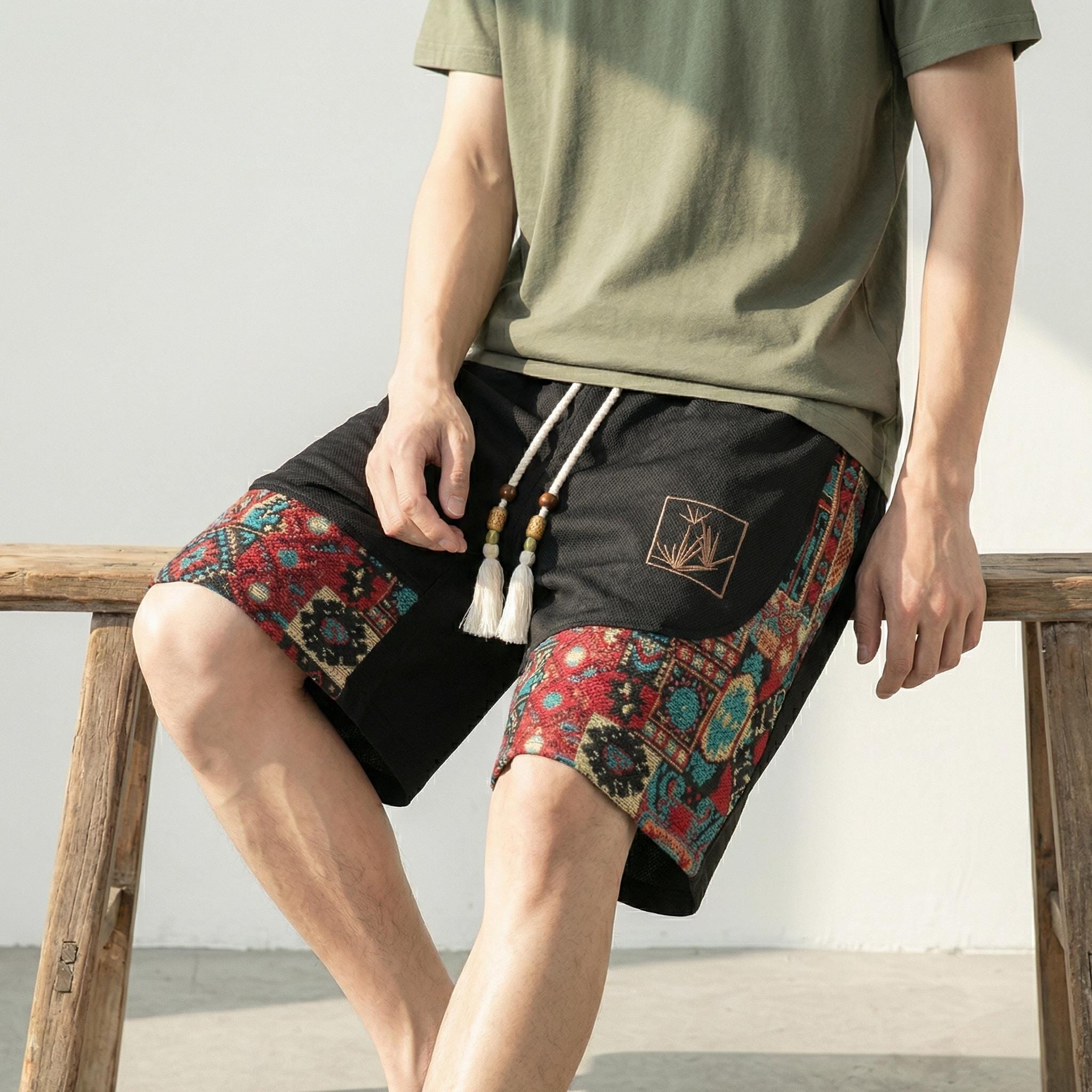 Knee Length Shorts Men - Etsy