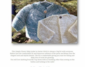 Top Down Krausstich Baby Jacke Muster Download