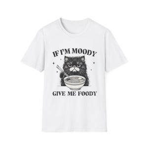 Funny Cat T-Shirt, Moody Cat Tee, Gift for Cat Lovers, Pet Lover Apparel, Unique Humor Shirt, Cute Animal Design