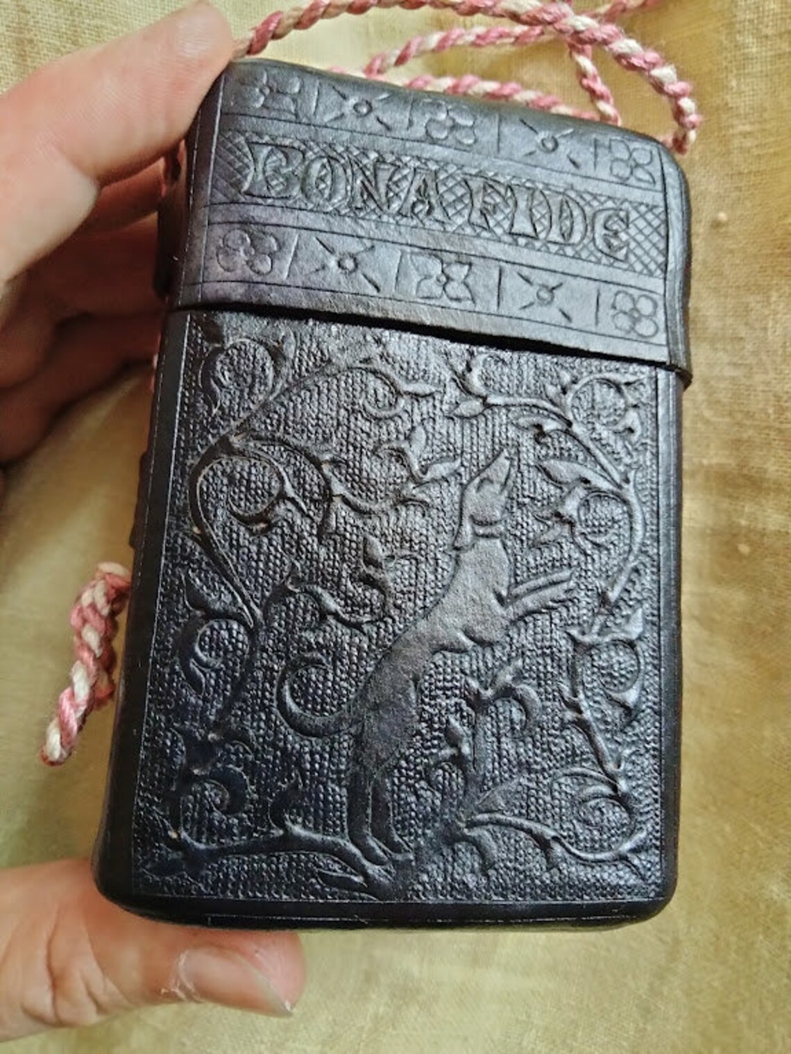 Medieval Case File Medieval Leather Medical Case Veritas Bona Fide - Etsy