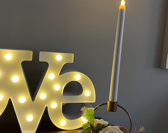 Fall Wedding Candle Holders Set of Two