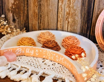 Scented vegetable wax melt - boho peony - Soy wax - Poetic atmosphere