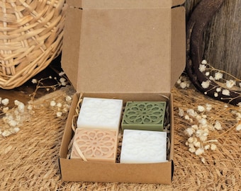 Set de regalo de pastillas de cera aromáticas - Cera de soja - Estilo boho