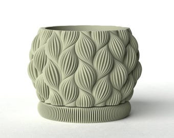 Modern Organic Leaf Planter
