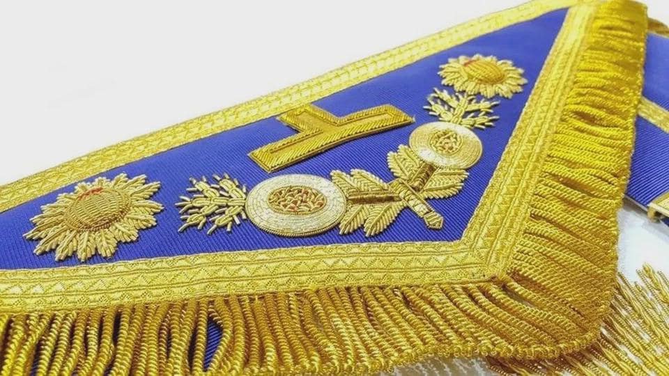 Freimaurer Regalia Anbetung Maurer Wm Schürze, Vergangenheit