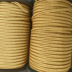100 meter 6mm gold mylar Soutache braid lace trim russian cord uniform trim metallic fashion costume jacket trouser