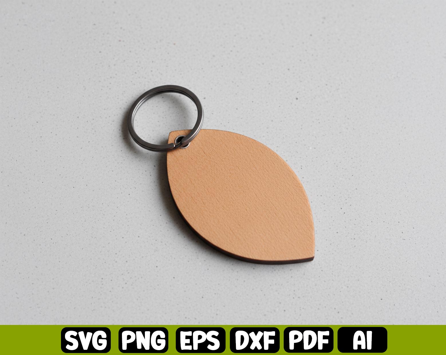 Keychain Laser Cut Bundle, 120 Keyring Design Files for Laser Cutting ...