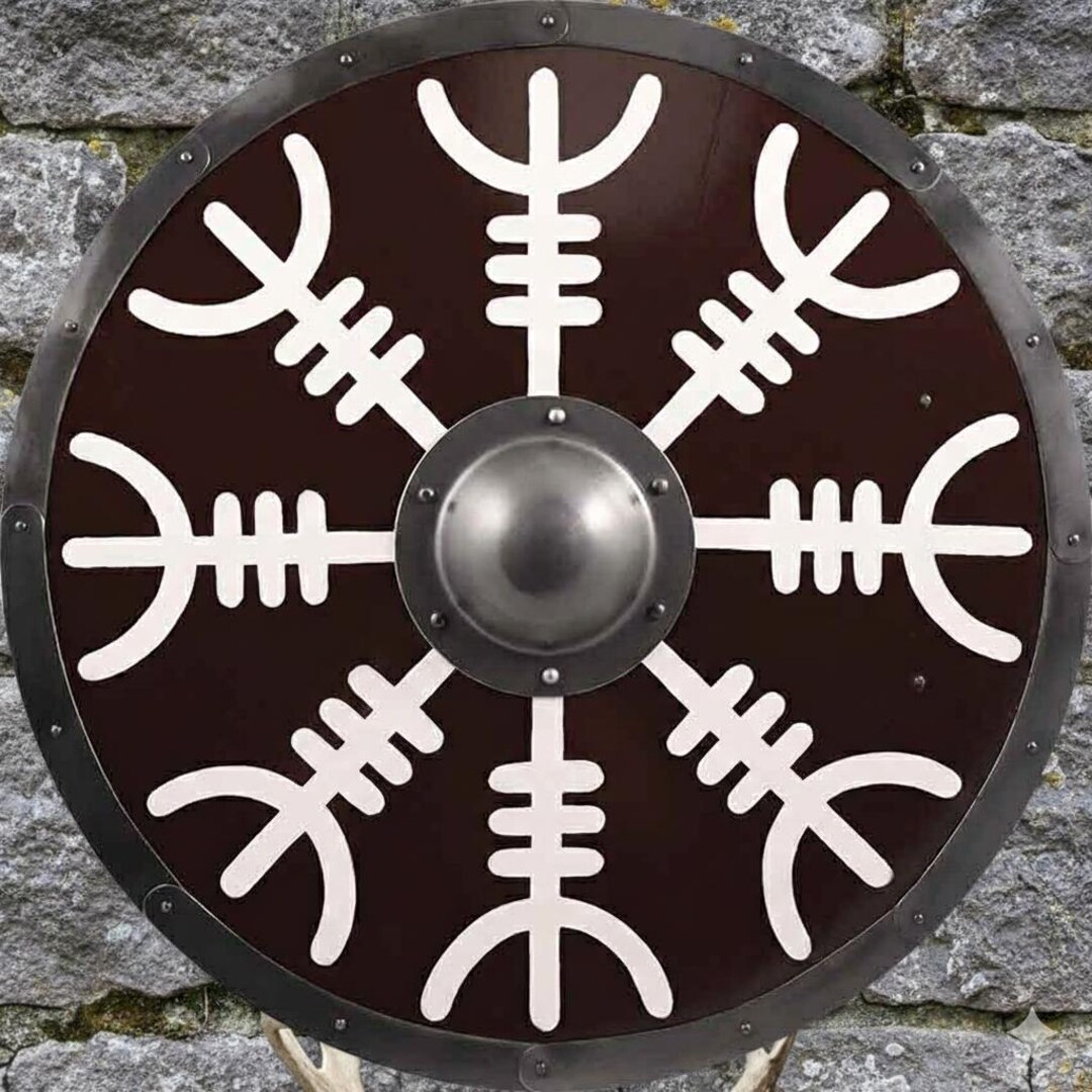 Viking Shield Pattern, Norseman, Wall Décor, Lerp and Reenactment, SCA ...