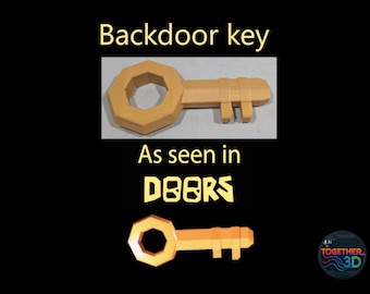 Backdoor Key from Doors (Roblox)