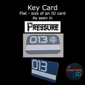 Key Card from Pressure (Roblox) - flat