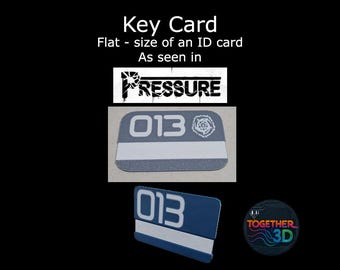 Key Card from Pressure (Roblox) - flat