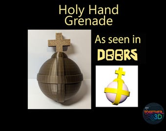 Holy Hand Grenade from Doors (Roblox)