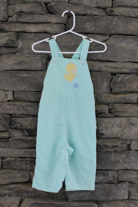 vintage baby overalls